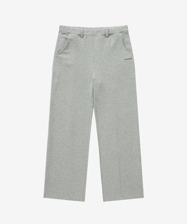 COVERNAT ウィメンズ ストレートスウェットパンツ メランジグレー
