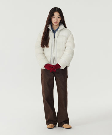 WOMAN CIVIC RDS SHEER SHORT PUFFER