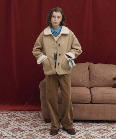WOMAN REVERSIBLE SHEARING JACKET