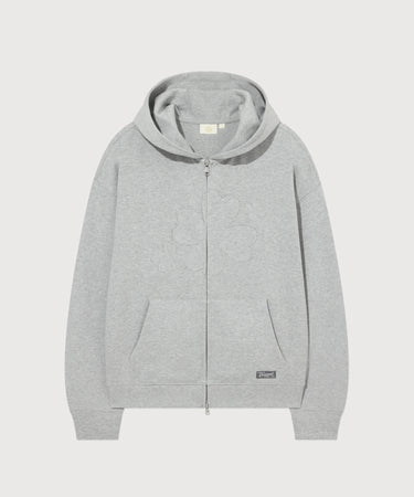 WOMAN OVERSIZED ZIP-UP HOODIE