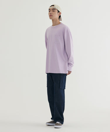 DENIM CARGO PANTS