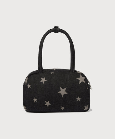 CLOVER HEART TOP HANDLE STAR TOTE BAG