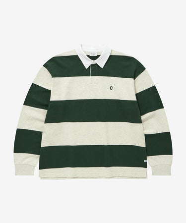 [SOOBIN着用] SMALL C LOGO RUGBY SWEATSHIRT