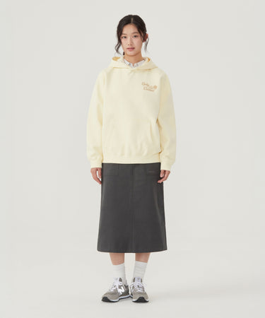 WOMEN OVERSIZED PIGMENT HOODIE