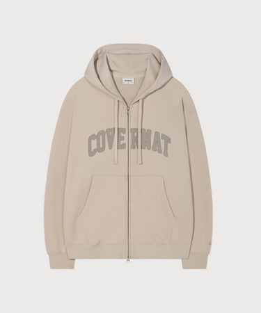 ARCH LOGO ZIP-UP HOODIE