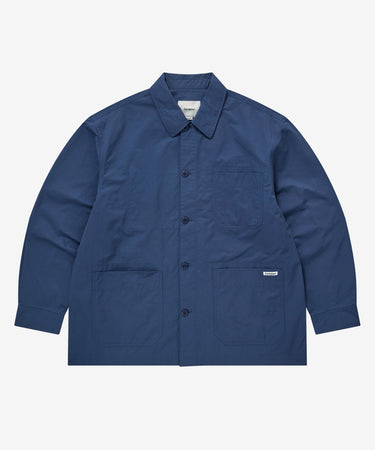 GARMENT-WASHED COVERALL JACKET