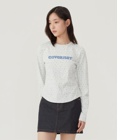 WOMEN COOPER LOGO LONG-SLEEVE