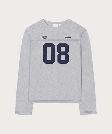 WOMEN NUMBER LOGO LONG-SLEEVE