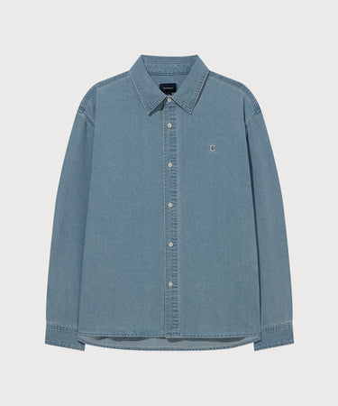 C LOGO DENIM SHIRT