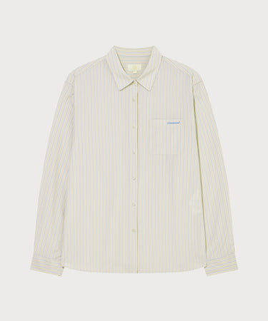 WOMEN OVERSIZED STRIPED SHIRT