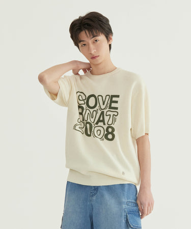 BLANK LOGO HALF KNIT