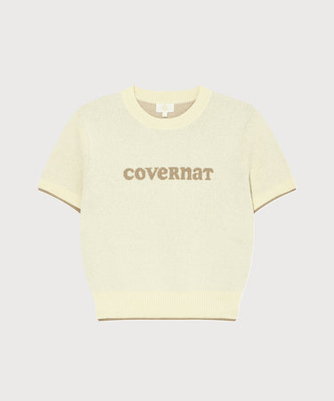 WOMEN COOPER LOGO HALF KNIT