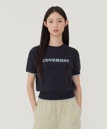 WOMEN COOPER LOGO HALF KNIT