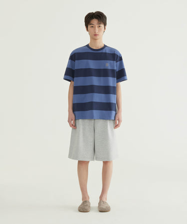 C LOGO BERMUDA SWEAT SHORTS
