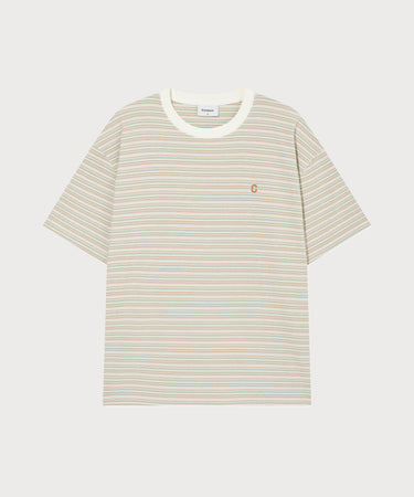 [SOOBIN着用] MULTI STRIPE T-SHIRT