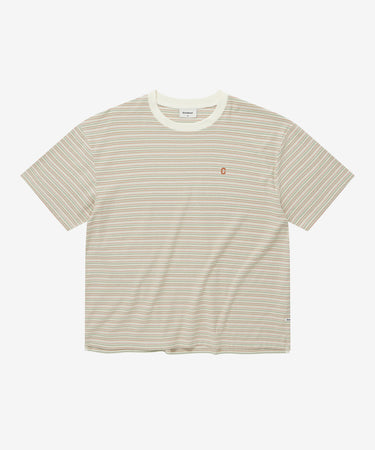 [SOOBIN着用] MULTI STRIPE T-SHIRT