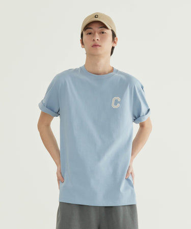 COOL COTTON SHINE C LOGO T-SHIRT