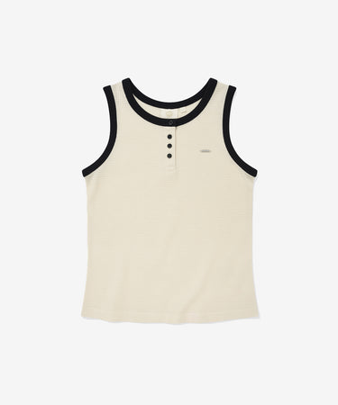 WOMEN RINGER SLEEVELESS