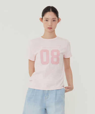 WOMEN NUMBER LOGO T-SHIRT