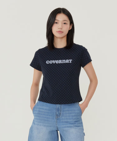 WOMEN COOPERLOGO SLIMFIT T-SHIRT
