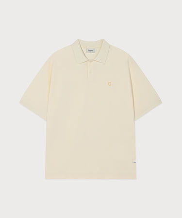 C LOGO COOL PIQUÉ POLO T-SHIRT