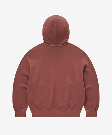 【予約｜9月下旬発送】BIG C LOGO PIGMENT HOODIE - RED