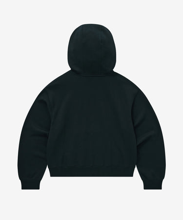 WOMEN C LOGO HOODIE - NAVY