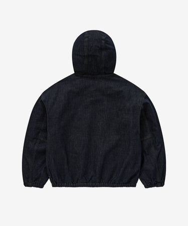 【予約｜9月下旬発送】RING-SPUN C-LOGO DENIM HOODED JACKET - INDIGO