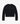 WOMEN CLOVER HEART CABLE CARDIGAN - BLACK