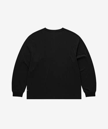 SMALL C LOGO LONG SLEEVE - BLACK