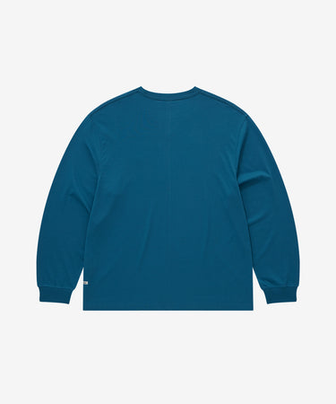 SMALL C LOGO LONG SLEEVE - BLUE