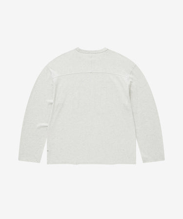 RUGBY LONG SLEEVE - HEATHER GRAY