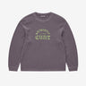 COVERNAT ワッフルグラフィックロングスリーブTシャツ パープル