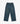 WOMEN BELTED WIDE DENIM PANTS - BLUE