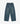 WOMEN CURVED PANTS - BLUE