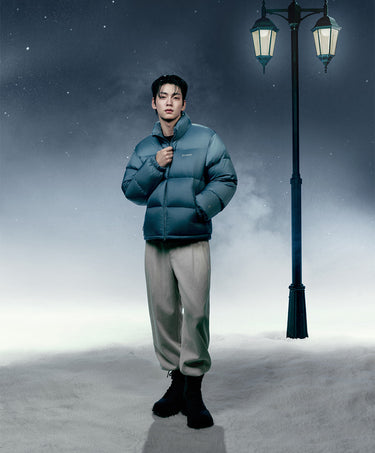 CIVIC RDS SHORT PUFFER - BLUE
