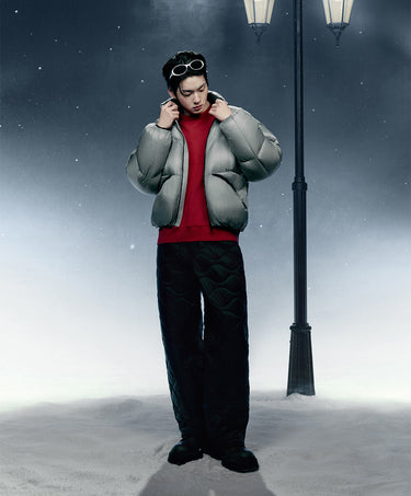 CIVIC PERTEX RDS SHORT PUFFER - SILVER