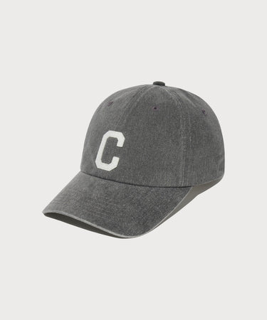 C-LOGO COZY FIT WASHED BALL CAP