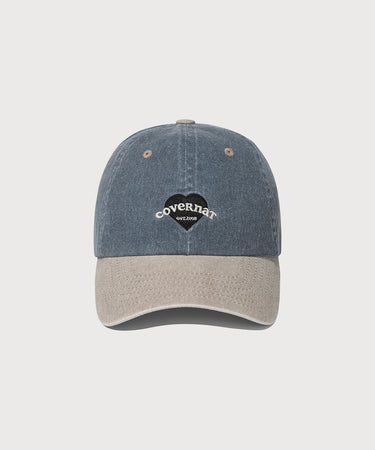 WOMEN CLOVER HEART HEART COOPER LOGO STANDARD FIT DENIM BALL CAP