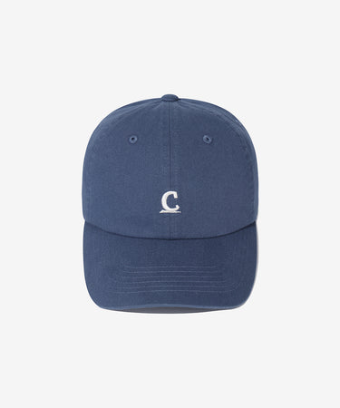 SYMBOL LOGO RELAXED FIT BALL CAP - NAVY